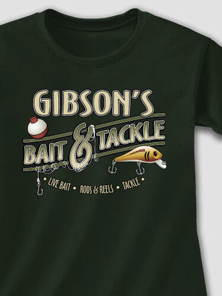 Classic Bait and Tackle : Adult Ladies Fitted T-Shirt