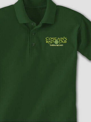 Classic Irish Pub : Embroidered Polo Shirts
