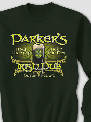 Classic Irish Pub : Printed Sweatshirts