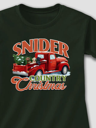 Country Christmas : Printed T-Shirts