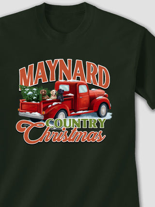 Country Christmas : Printed T-Shirts