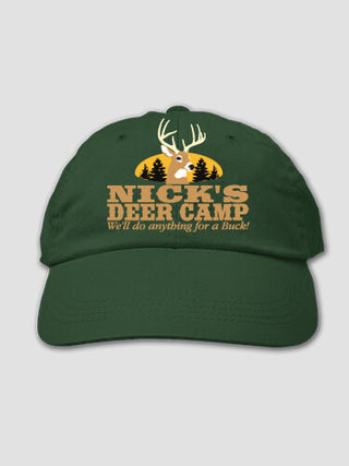 Deer Camp : Embroidered Baseball Hats