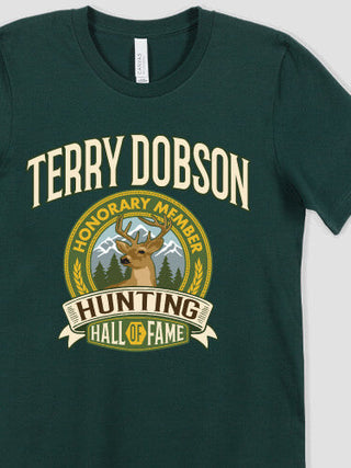 Deer Hunting Hall Of Fame : Premium Printed T-Shirts