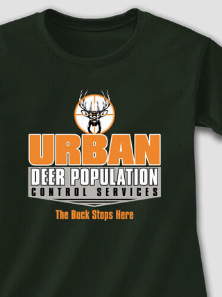 Deer Services : Adult Ladies Fitted T-Shirt