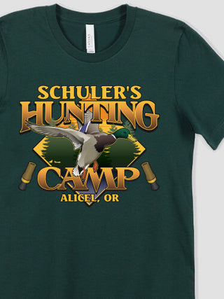Duck Hunting Camp : Printed T-Shirts