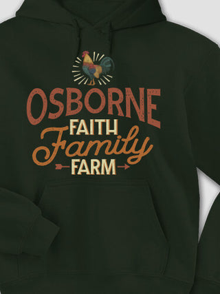 Faith Family Farm : Printed Hoodies