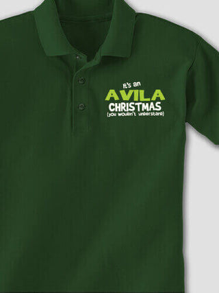 Family Christmas Thing : Embroidered Polo Shirts