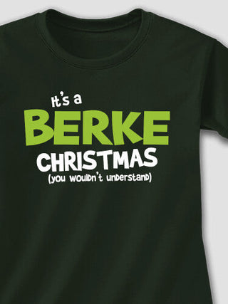 Family Christmas Thing : Adult Ladies Fitted T-Shirt