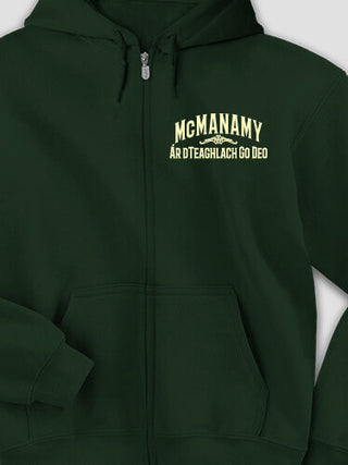 Family Forever : Embroidered Zip Hoodies