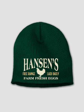 Farm Fresh Eggs : Embroidered Beanies