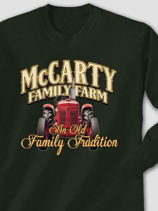 Farming Family Tradition : Printed Long Sleeves