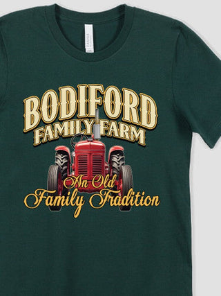 Farming Family Tradition : Premium Printed T-Shirts