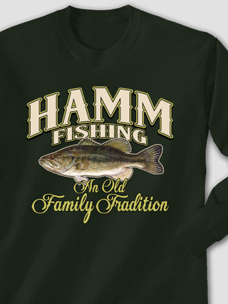 Fishing Family Tradition : Printed Long Sleeves