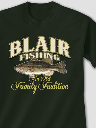 Fishing Family Tradition : Printed T-Shirts