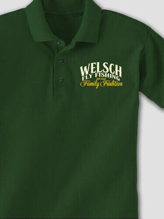 Fly Fishing Family Tradition : Embroidered Polo Shirts