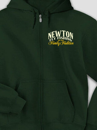 Fly Fishing Family Tradition : Embroidered Zip Hoodies