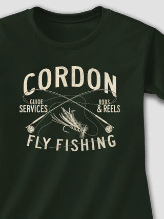 Fly Fishing Guide : Adult Ladies Fitted T-Shirt