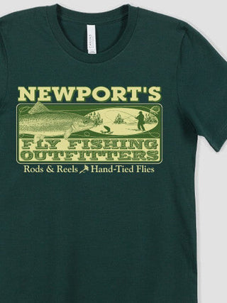 Fly Fishing : Premium Printed T-Shirts