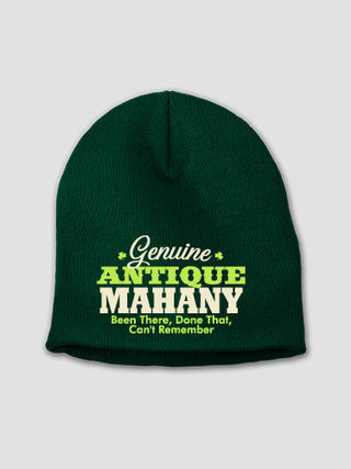 Genuine Irish Antique : Embroidered Beanies