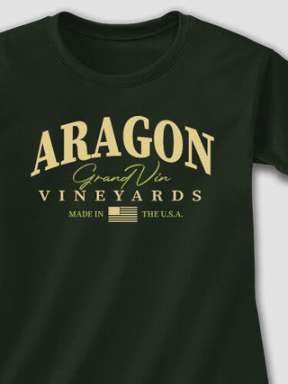 Grand Vineyards : Adult Ladies Fitted T-Shirt
