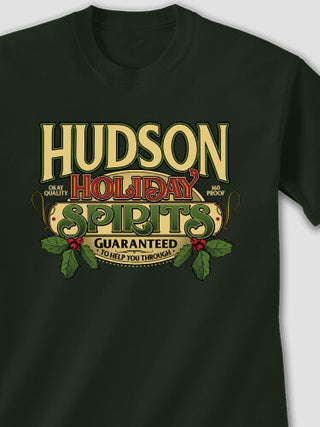 Holiday Spirits : Printed T-Shirts