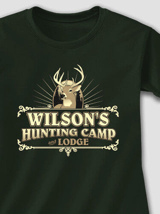Hunting Camp : Adult Ladies Fitted T-Shirt