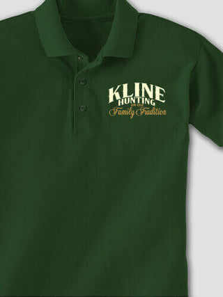 Hunting Family Tradition : Embroidered Polo Shirts