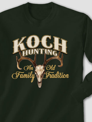Hunting Family Tradition : Printed Long Sleeves