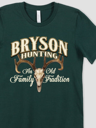 Hunting Family Tradition : Printed T-Shirts