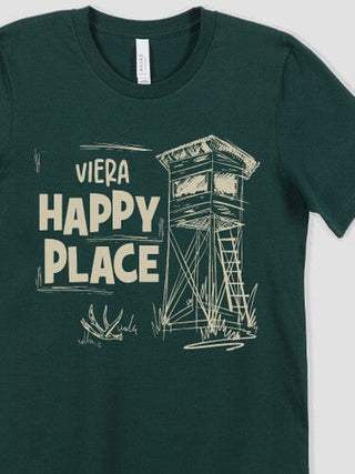 Hunting Happy Place : Premium Printed T-Shirts
