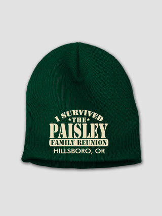 I Survived Reunion : Embroidered Beanies