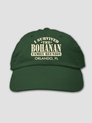 I Survived Reunion : Embroidered Baseball Hats