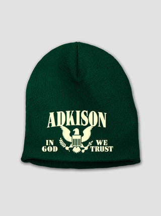 In God We Trust : Embroidered Beanies