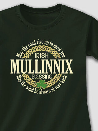 Irish Blessing : Adult Ladies Fitted T-Shirt