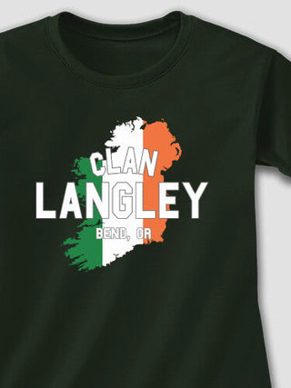 Irish Clan : Adult Ladies Fitted T-Shirt