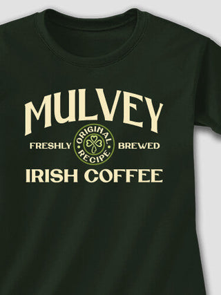 Irish Coffee : Adult Ladies Fitted T-Shirt