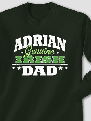 Irish Dad : Printed Long Sleeves