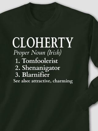 Irish Definition : Printed Long Sleeves