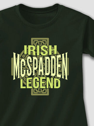 Irish Legend : Adult Ladies Fitted T-Shirt