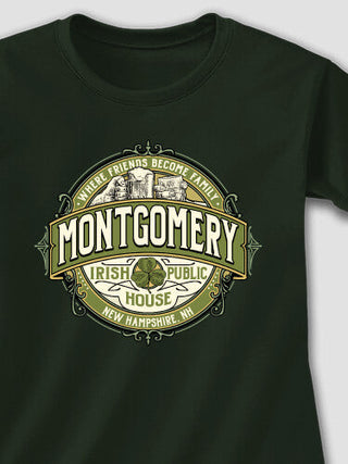 Irish Public House : Adult Ladies Fitted T-Shirt