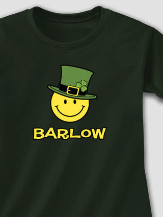 Irish Smiley : Adult Ladies Fitted T-Shirt