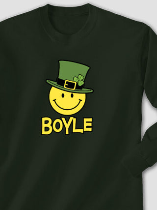 Irish Smiley : Printed Long Sleeves