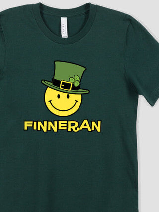 Irish Smiley : Premium Printed T-Shirts