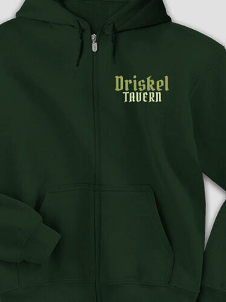 Irish Tavern : Embroidered Zip Hoodies