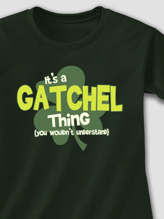Irish Thing : Adult Ladies Fitted T-Shirt