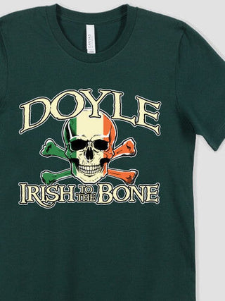 Irish to the Bone : Premium Printed T-Shirts
