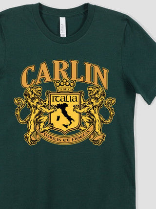 Italian Crest : Premium Printed T-Shirts