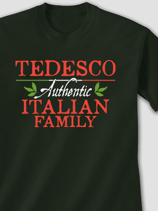 Italian Family : Printed T-Shirts