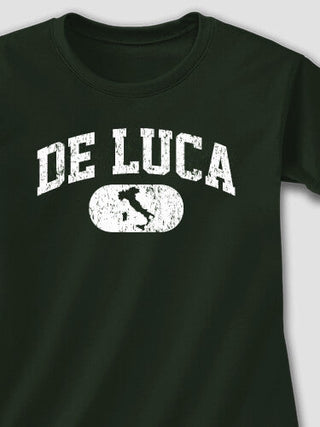 Italian Varsity : Adult Ladies Fitted T-Shirt