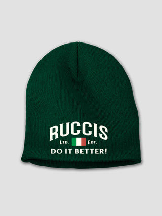 Italians Do It Better : Embroidered Beanies